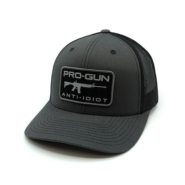 Pro Gun Anti Idiot Woven Patch Hat - Carry Girl Gear