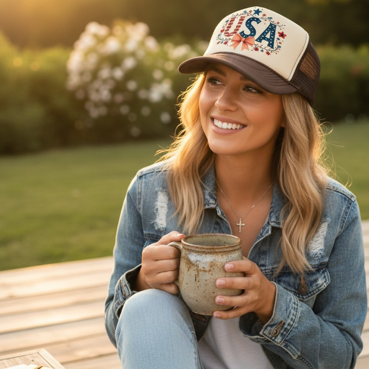 SWEET & STRONG Trucker