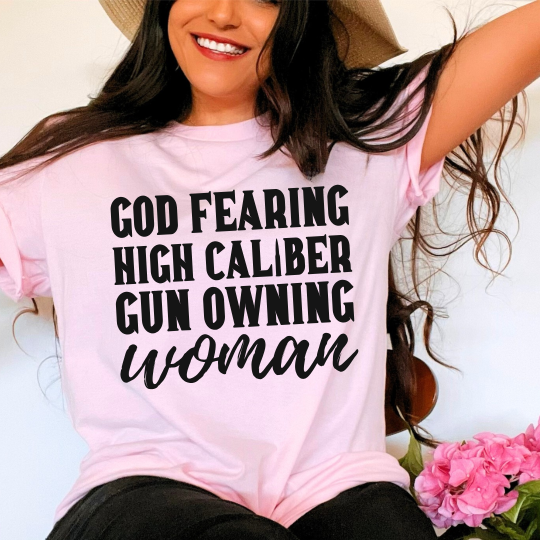 HIGH CALIBER TEE - Carry Girl Gear