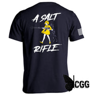 A Salt Rifle Navy / S Tee Nc - Apparel