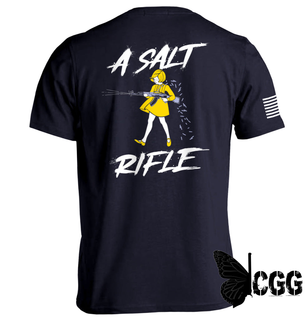 A Salt Rifle Navy / S Tee Nc - Apparel