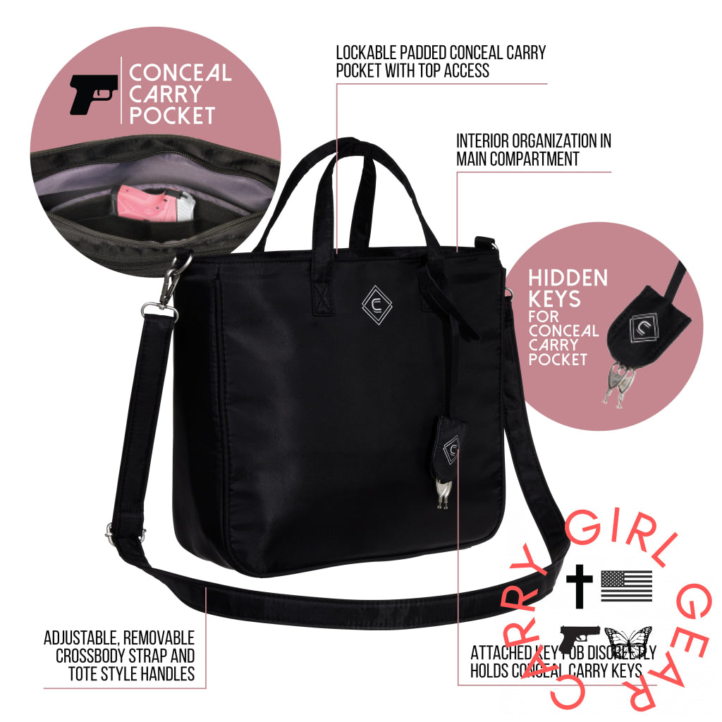 Adventure Concealed Carry Cross Body Purse Ccw