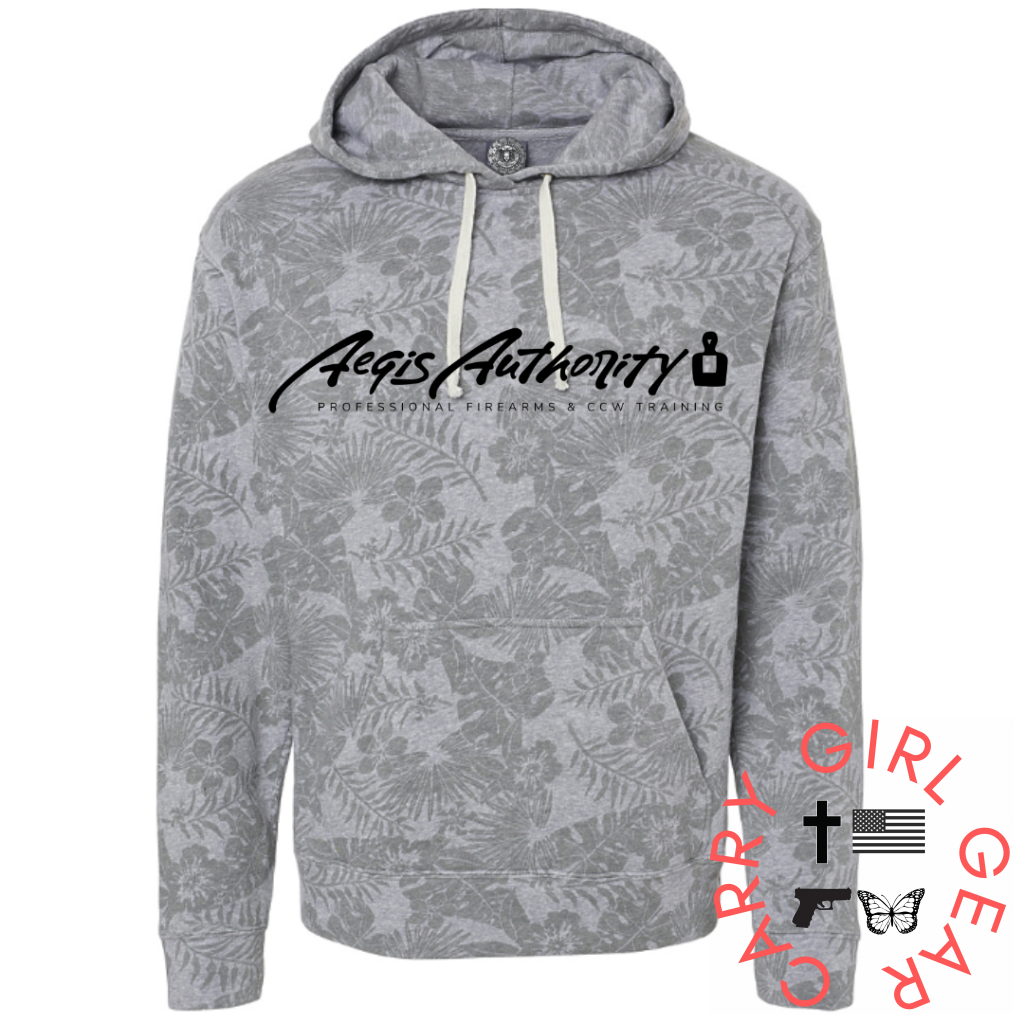 Aegis Authority Aloha Hoodie Sm / Gray