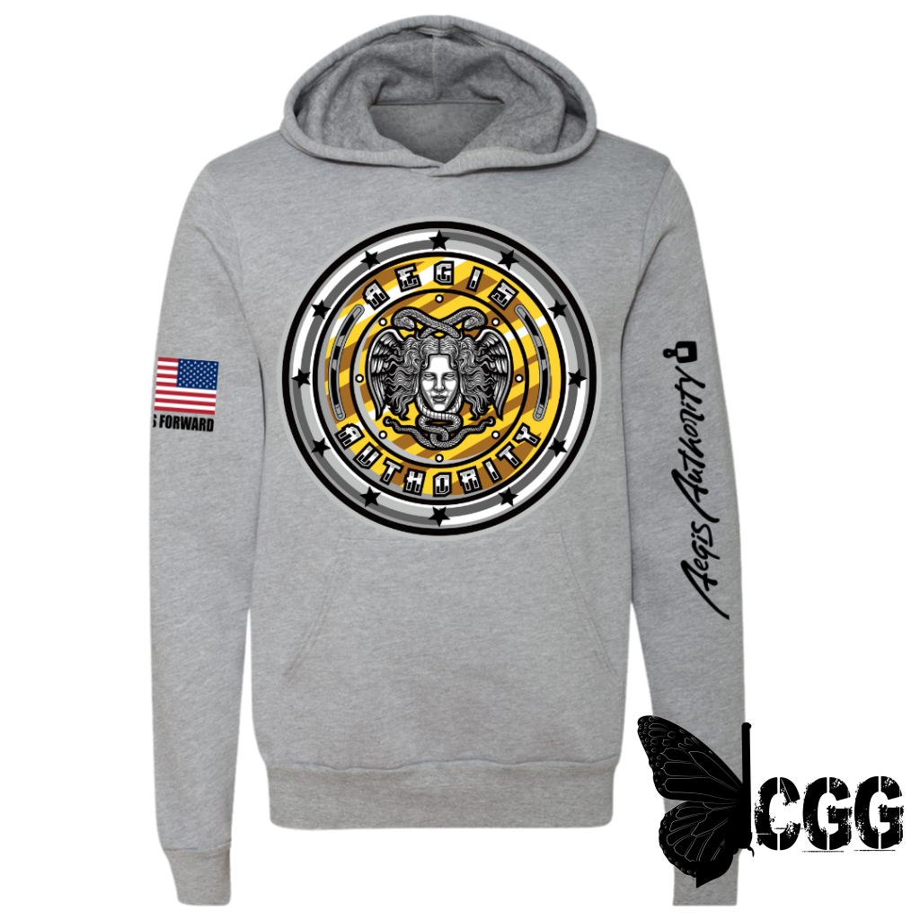 Aegis Authority Hoodie Athletic Gray / Xs