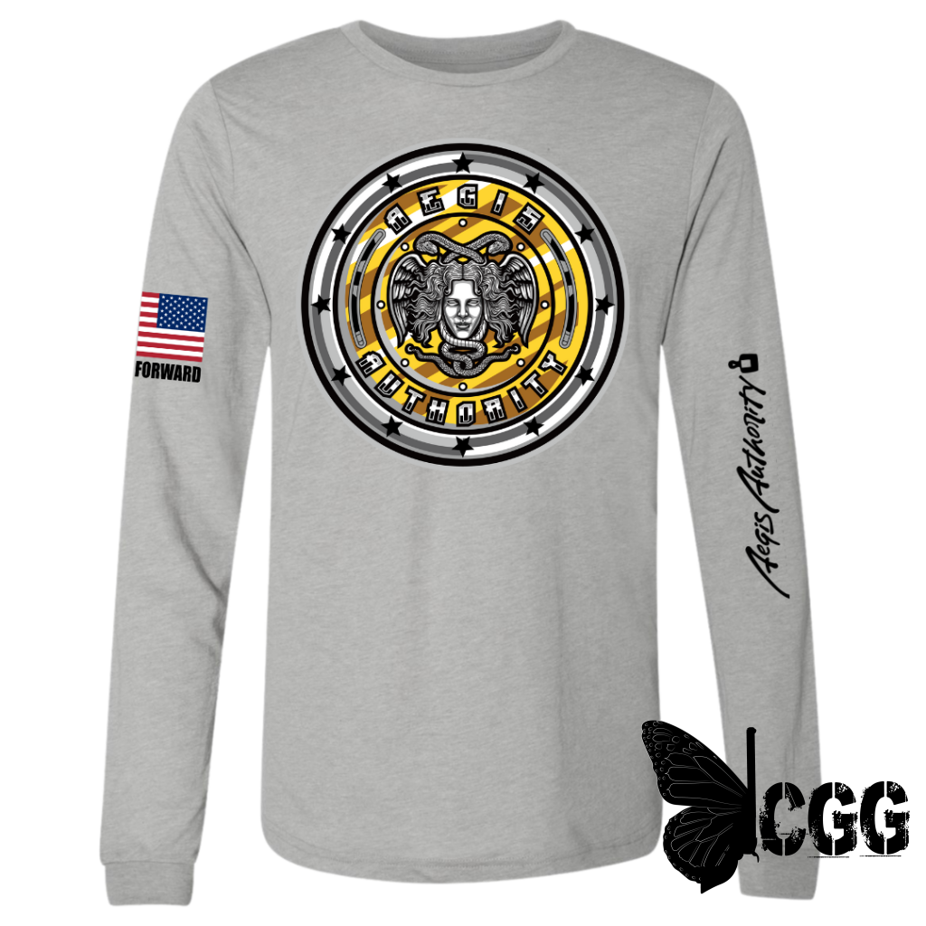 Aegis Authority Long Sleeve Athletic Gray / Xs