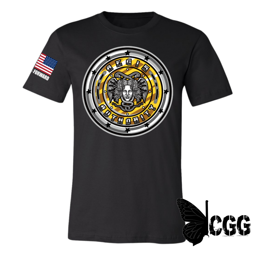 Aegis Authority Tee Xs / Black Unisex Cut Cgg Perfect Tee