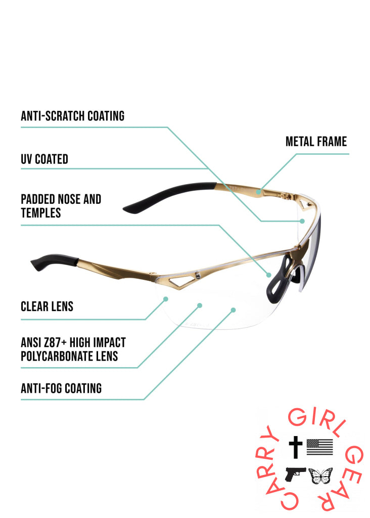 Afire Protective Shooting Safety Glasses