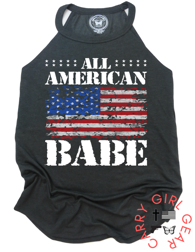 All American Babe Badass Tank Xs / Black Cgg Badass Tank