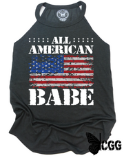 All American Babe Badass Tank Xs / Black Cgg Badass Tank