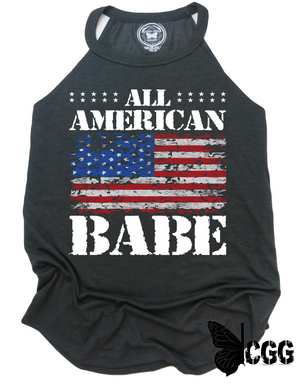 All American Babe Badass Tank Xs / Black Cgg Badass Tank