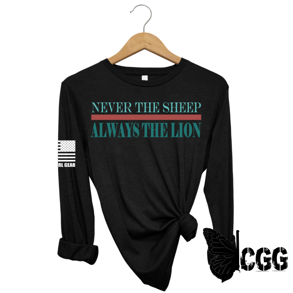 Always The Lion Long Sleeve Black / Xs