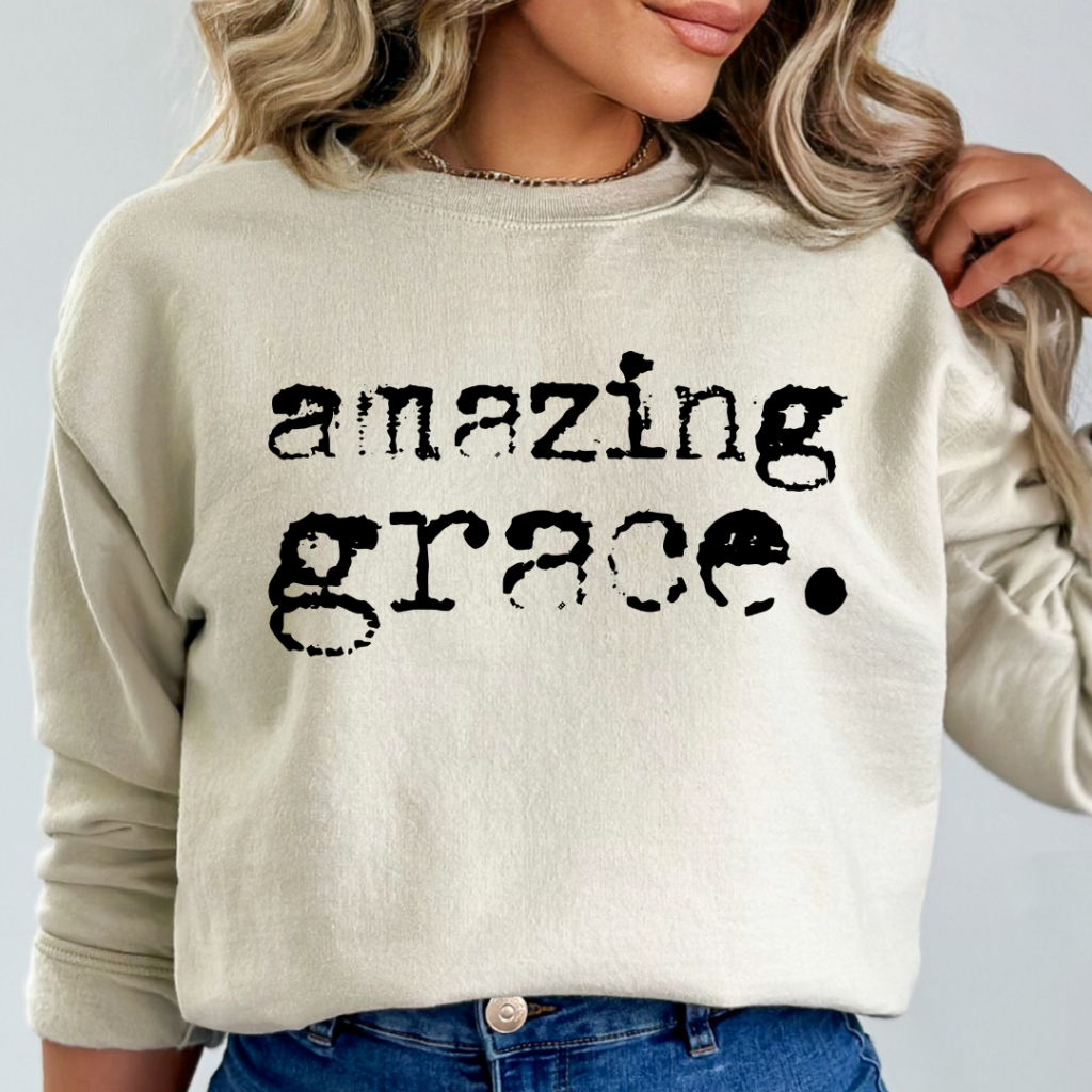 AMAZING GRACE SWEATSHIRT SM / SAND Sweatshirt