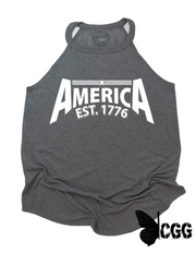 America Baby Badass Tank Xs / Gray Cgg Badass Tank