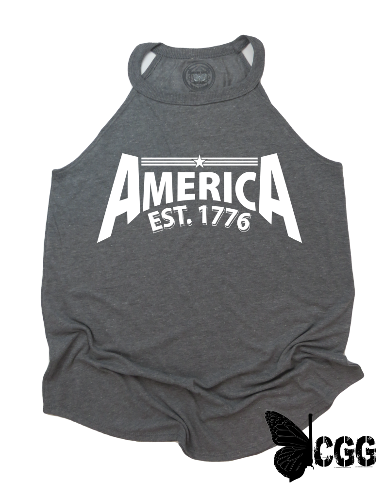 America Baby Badass Tank Xs / Gray Cgg Badass Tank