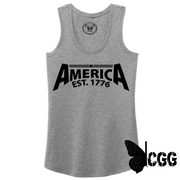 America Baby Xs / Gray Tank Top