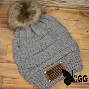 America Beanie Gray