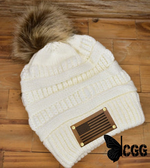 America Beanie Ivory