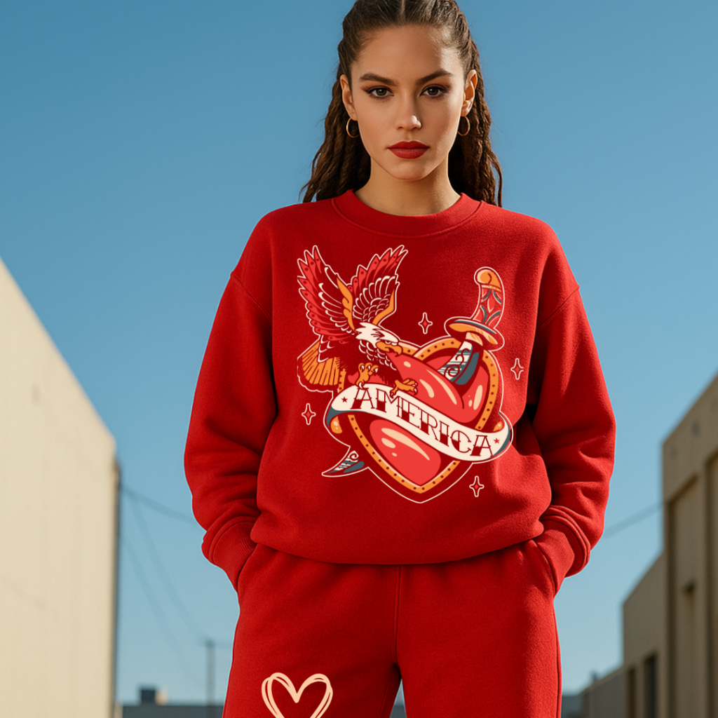 AMERICAN HEART JOGGER SET Clothing Set