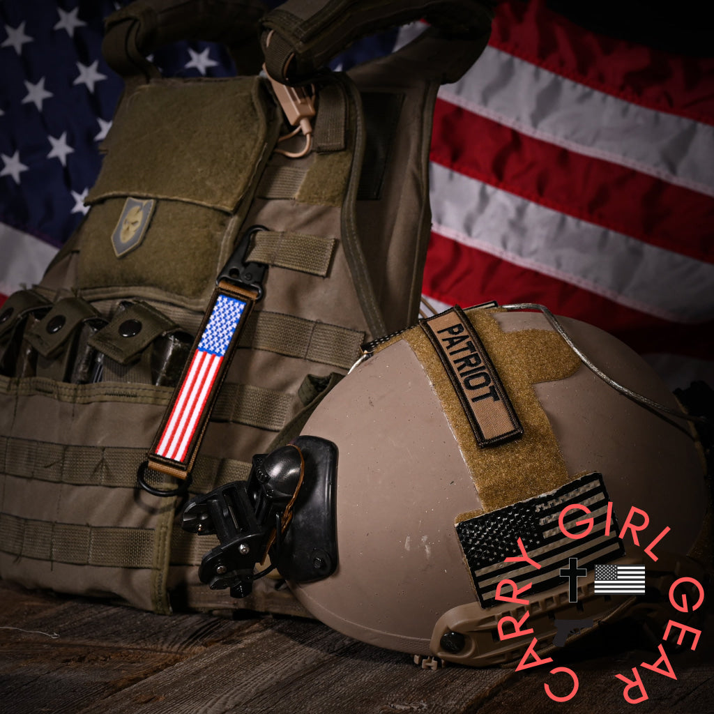 American Made Heavy Duty Tactical Keychain - Patriot