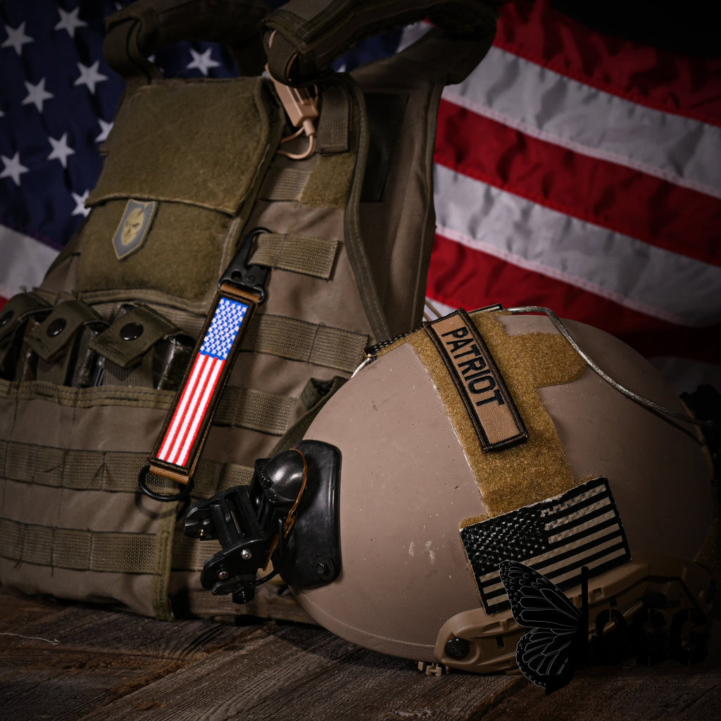 American Made Heavy Duty Tactical Keychain - Patriot