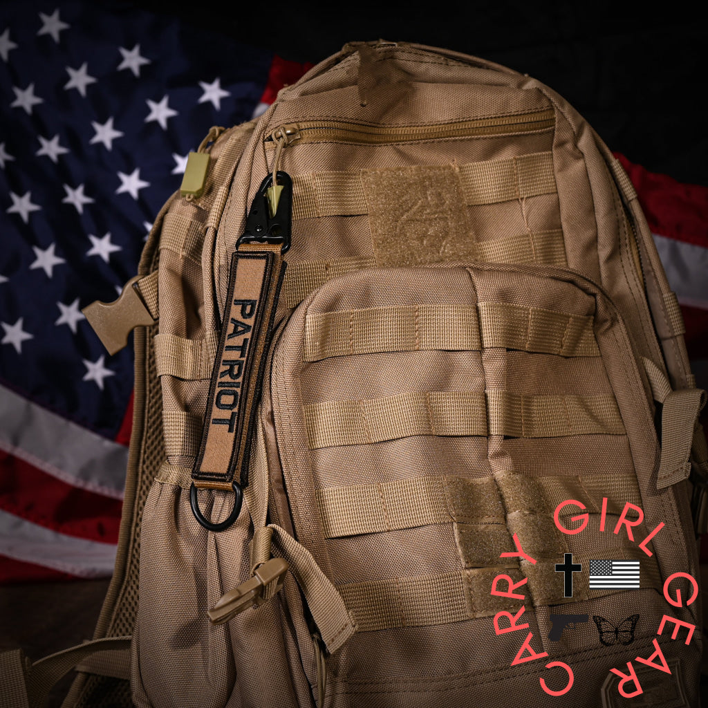 American Made Heavy Duty Tactical Keychain - Patriot