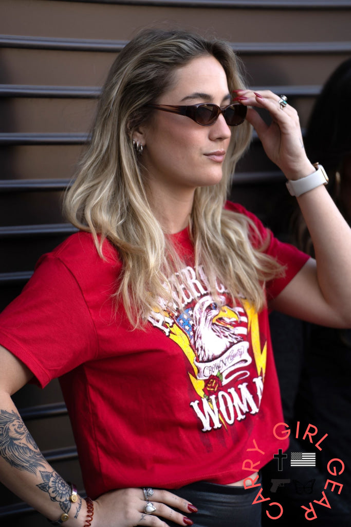 American Woman Design -clearance Crew Sweatshirt