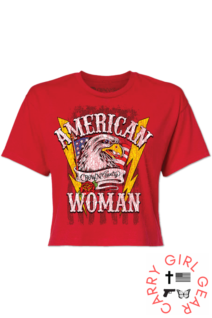 American Woman Design -clearance Crew Sweatshirt