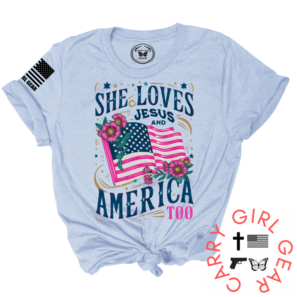 And America Too Tee Xs / Blue Unisex Cut Cgg Perfect