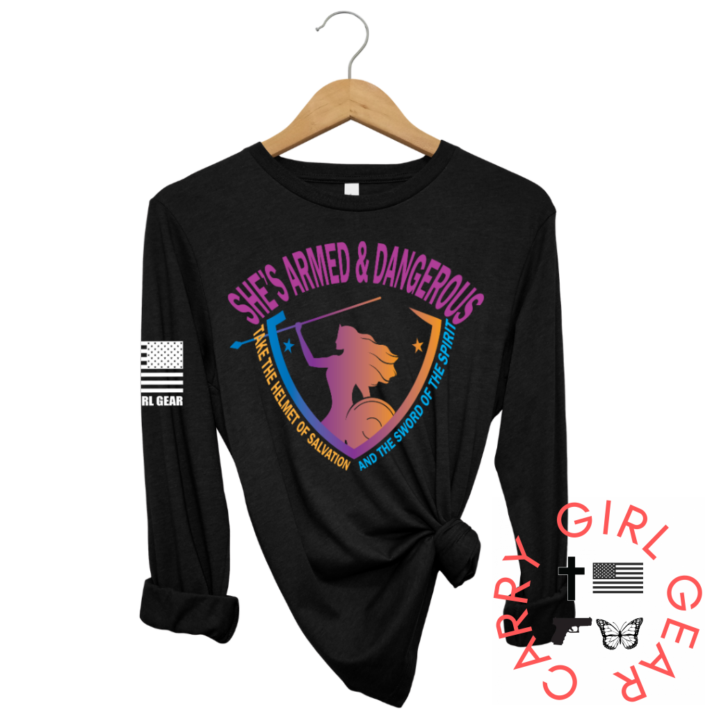 Armed & Dangerous Long Sleeve Black / Xs