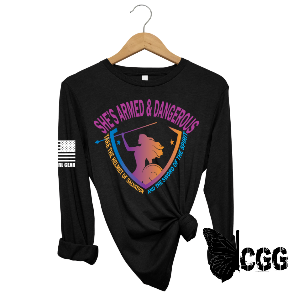 Armed & Dangerous Long Sleeve Black / Xs