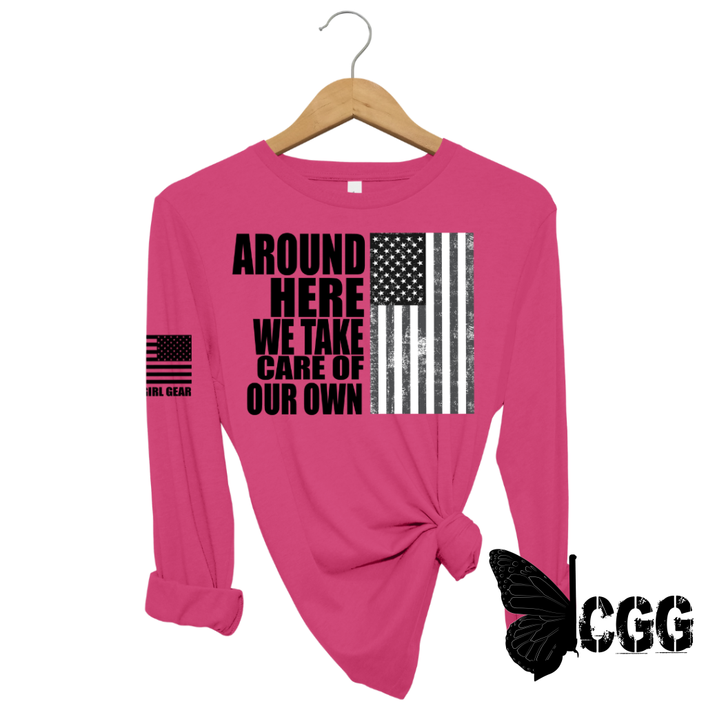 Around Here Long Sleeve Berry / Xs