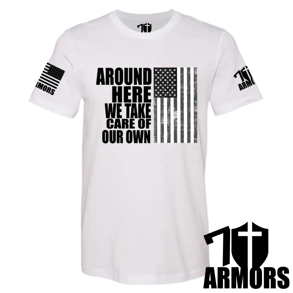 Around Here T-Shirt Sm / White T-Shirts