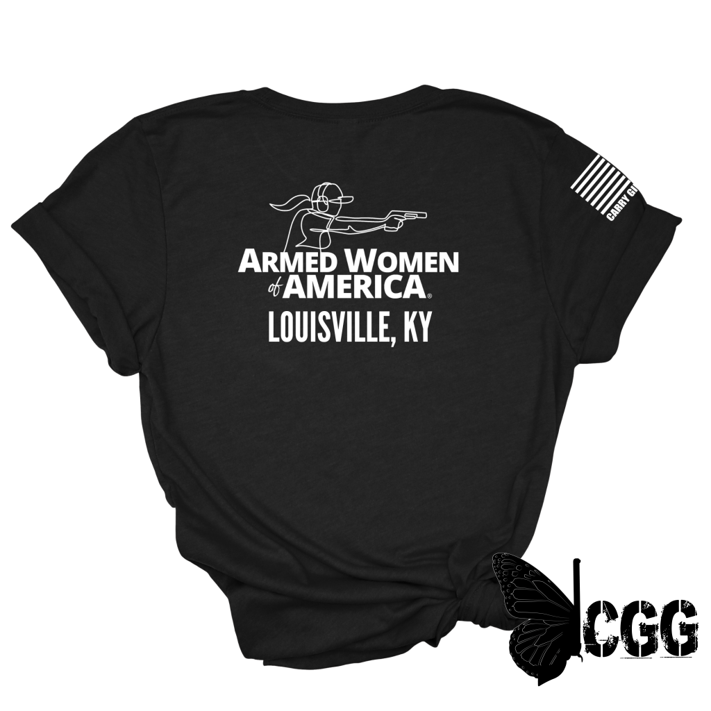 Awa Free & Fearless *Louisville Derby City Ky Tee Cgg Perfect