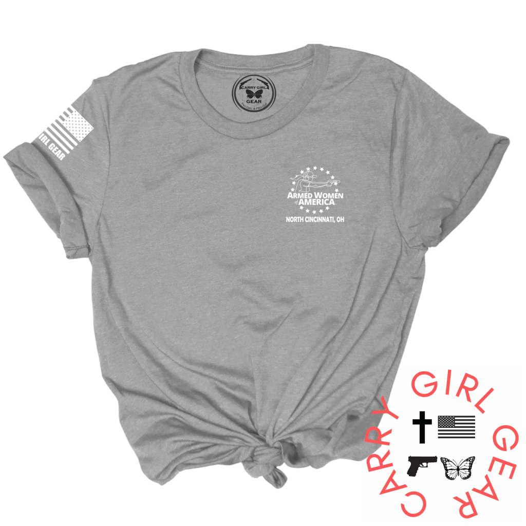 Awa North Cincinnati Oh Tee Xs / Steel Unisex Cut Cgg Perfect Tee