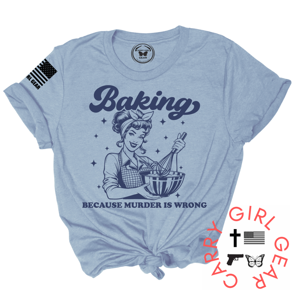 Baking Tee Xs / Blue Unisex Cut Cgg Perfect