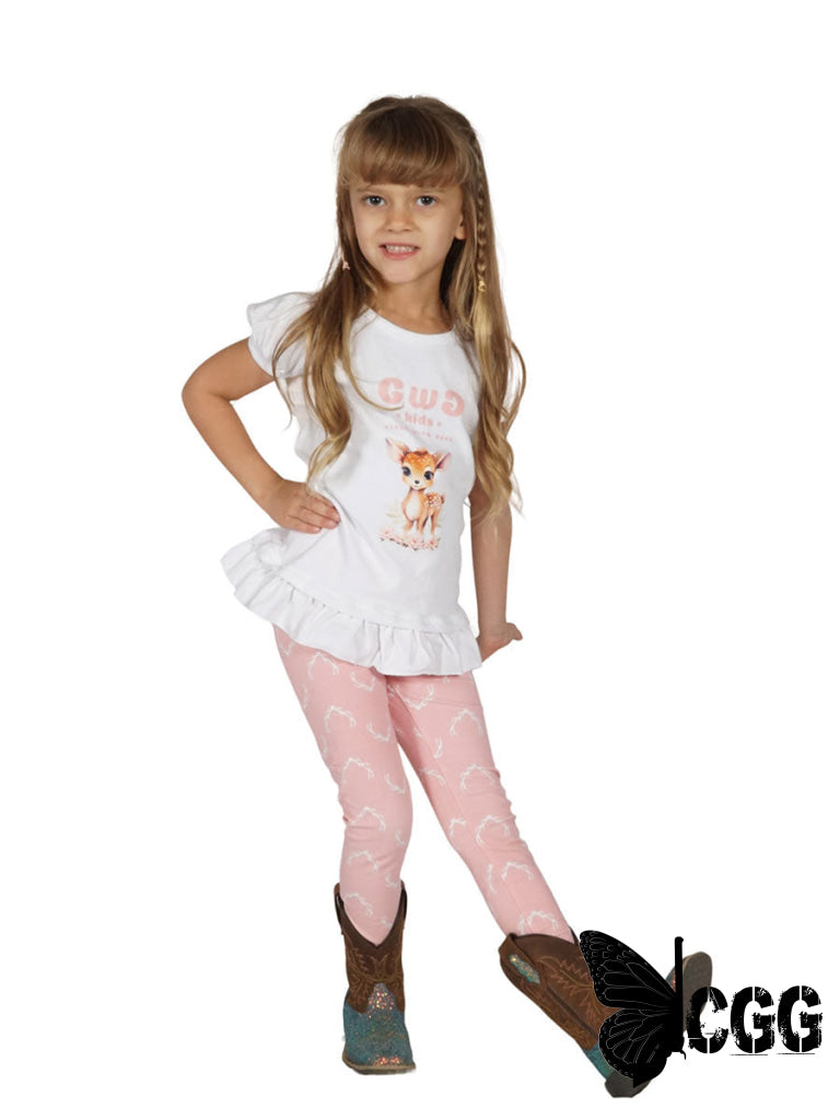 Bambi Girls’ Tee 2T / White Tees