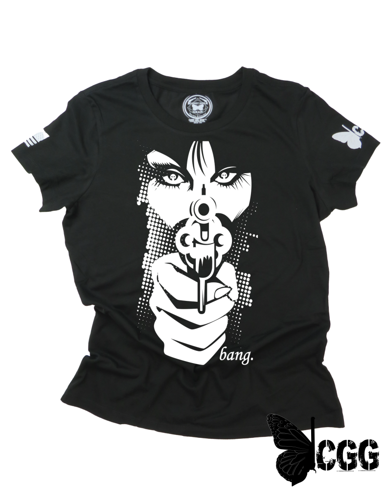 Bang Tee **february 2022 Club Xs / Black Womens Cut