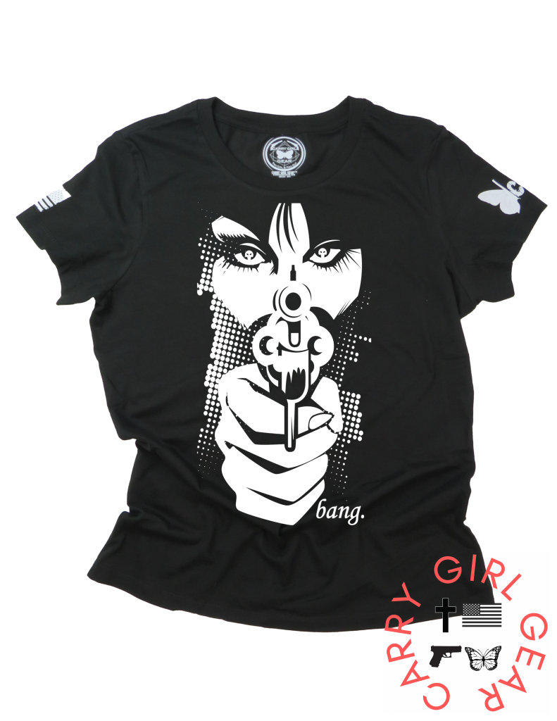 Bang Tee **february 2022 Club Xs / Black Womens Cut