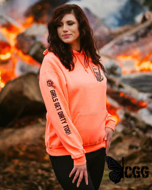 Be Epic Pullover Neon Coral Us Ladies Hoodies