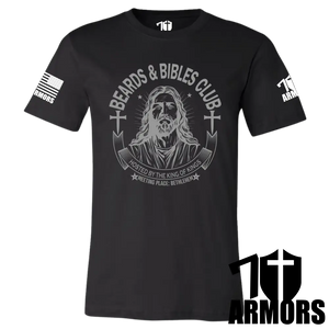 Beards And Bibles Club T-Shirt Sm / Black T-Shirts