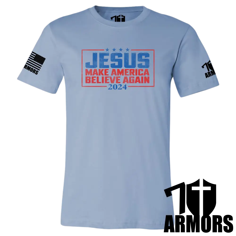 Believe 2024 T-Shirt Sm / Blue T-Shirts