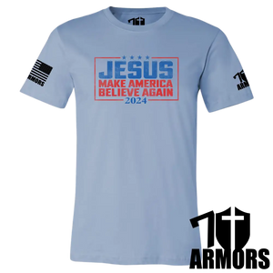 Believe 2024 T-Shirt Sm / Blue T-Shirts