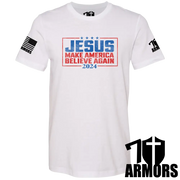 Believe 2024 T-Shirt Sm / White T-Shirts