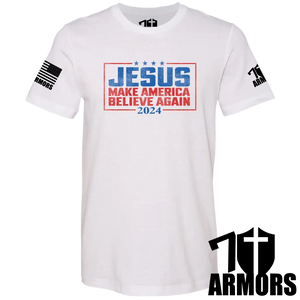 Believe 2024 T-Shirt Sm / White T-Shirts