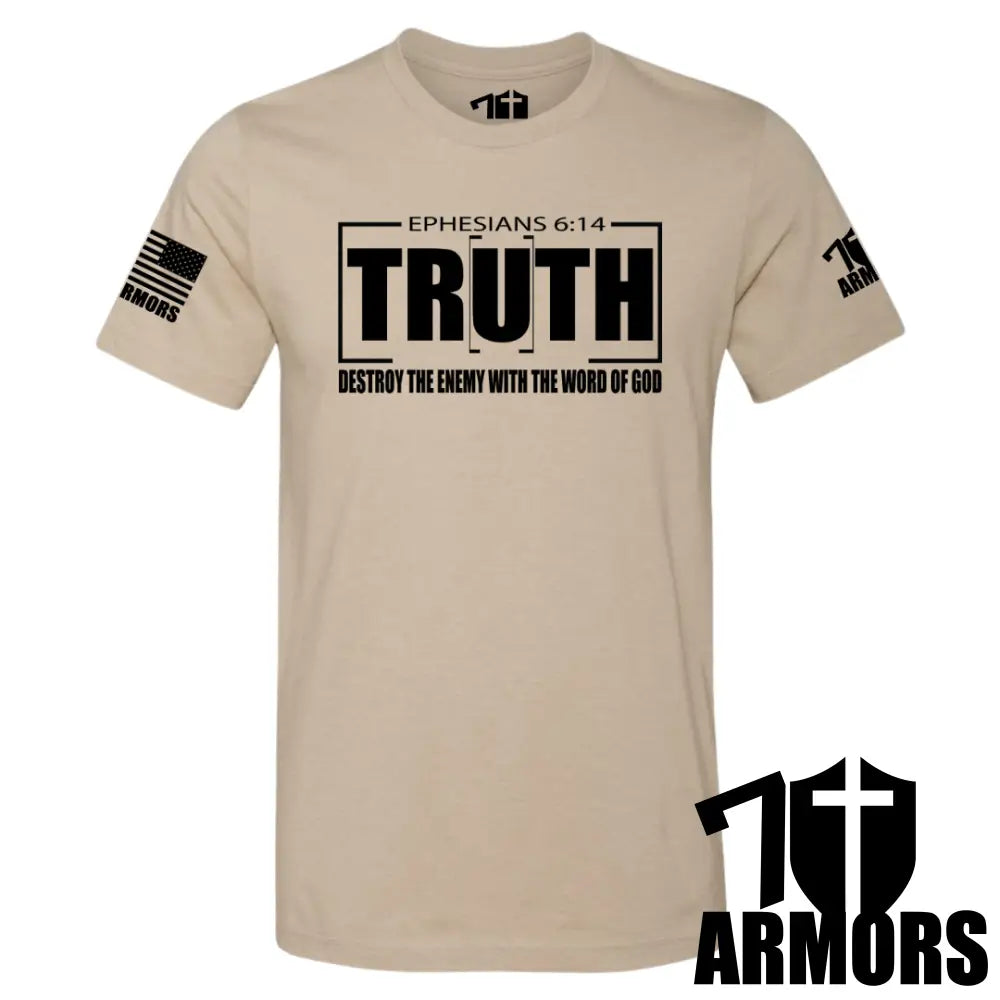 Belt Of Truth T-Shirt Sm / Fde T-Shirts