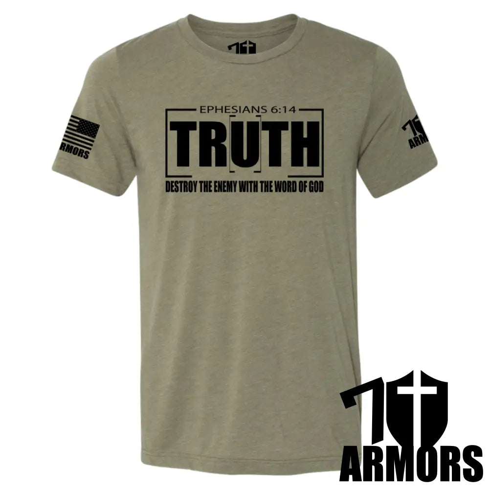 Belt Of Truth T-Shirt Sm / Od Green T-Shirts