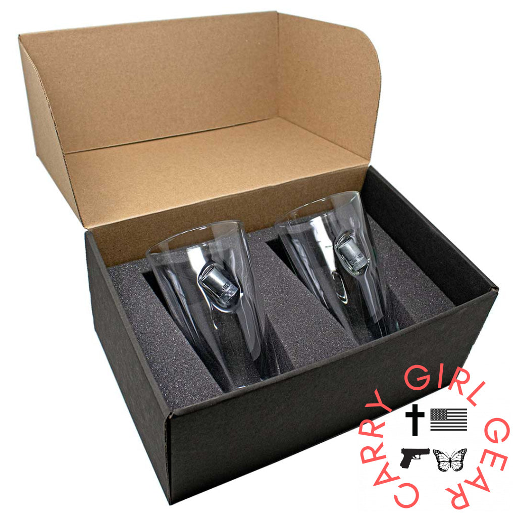 Benshot 10Mm Socket Glasses Yes / Pint Glass (16Oz)