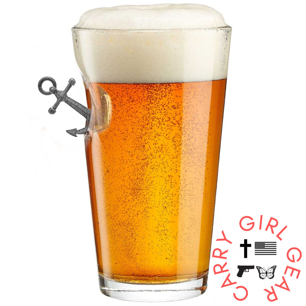 Benshot Anchor Glasses No / Pint Glass (16Oz)