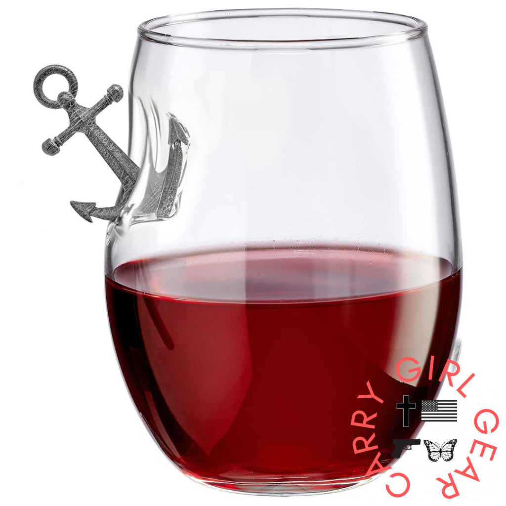 Benshot Anchor Glasses No / Wine Glass (15Oz)