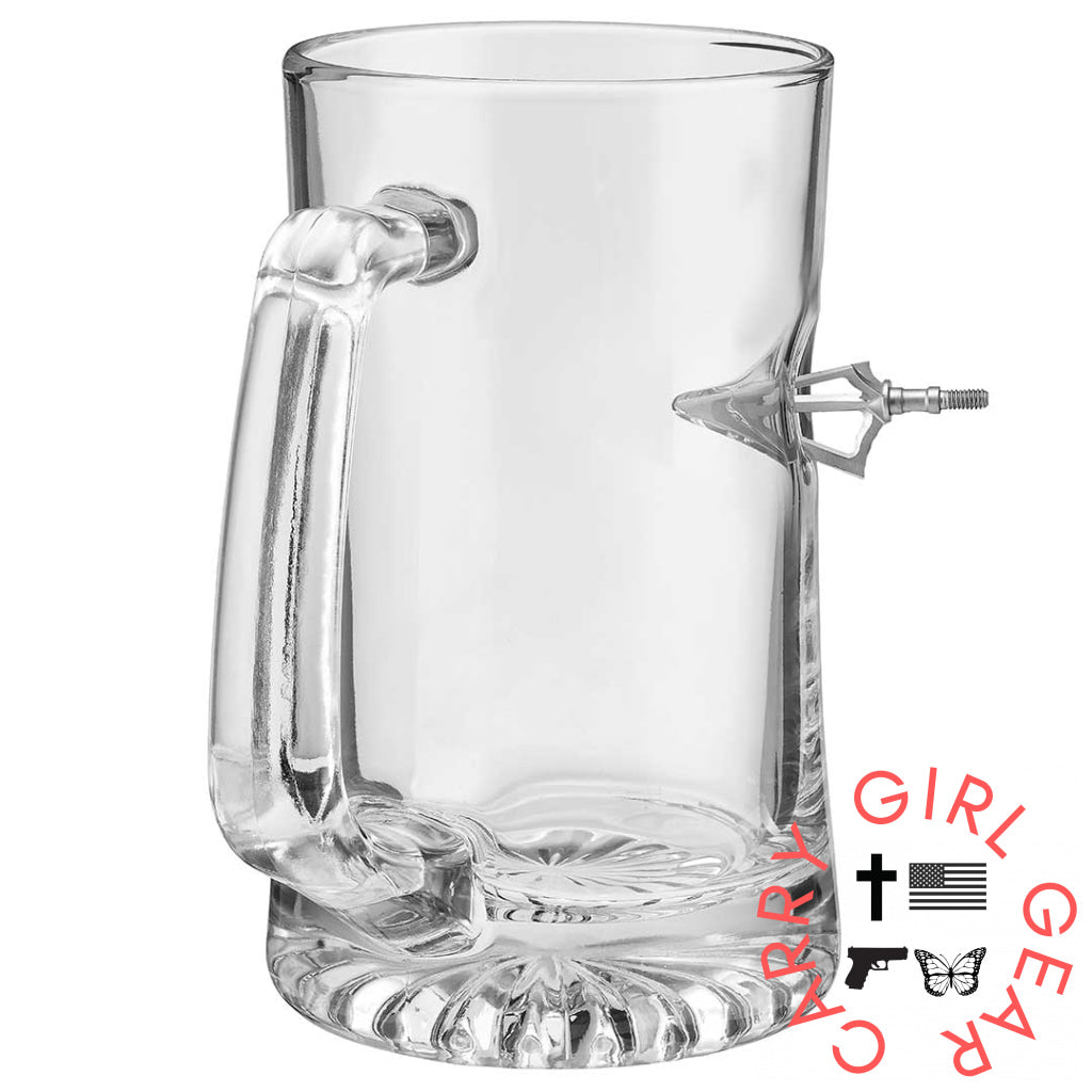 Benshot Broadhead Glasses No / Beer Mug (24Oz)